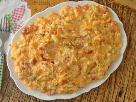 Köz Patlıcanlı Havuç Salatası