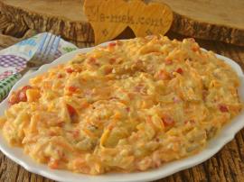 Köz Patlıcanlı Havuç Salatası