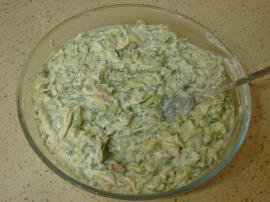 Tavuklu Kabak Salatası