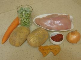 Tavuklu Patates Yemeği