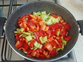 Yoğurtlu Biber Kavurması