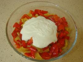 Yoğurtlu Biber Kavurması