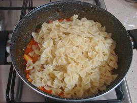 Domatesli Mantarlı Makarna