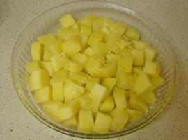 Fırında Beşamel Soslu Patates