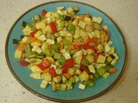 Kıymalı Sebze Kızartması