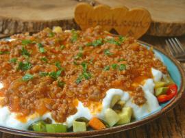 Kıymalı Sebze Kızartması