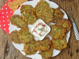 Patatesli Kabak Mücver