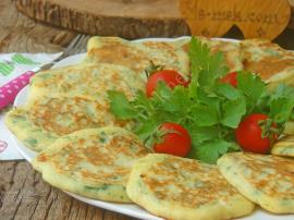 Peynirli Maydanozlu Kaşık Dökmesi