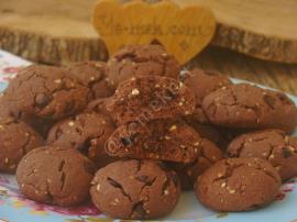 Sıvı Yağlı Kakaolu Kurabiye