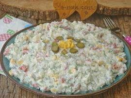 Pratik Ve Lezzetli Bir Salata : Yoğurtlu Pirinç Salatası