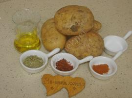 Fırında Elma Dilimli Patates