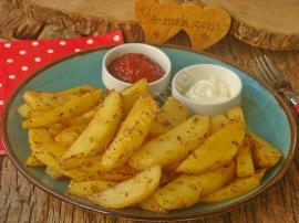 Patatesin En Lezzetli Hali : Fırında Elma Dilimli Patates