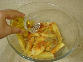 Fırında Elma Dilimli Patates