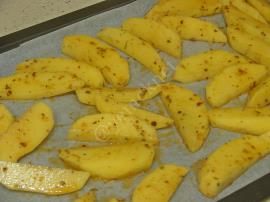 Fırında Elma Dilimli Patates