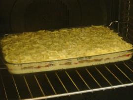 Fırında Kıymalı Patates Püresi