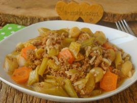 Kıymalı Pırasa Yemeği