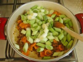 Kıymalı Pırasa Yemeği