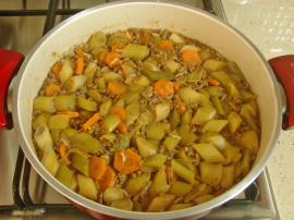 Kıymalı Pırasa Yemeği