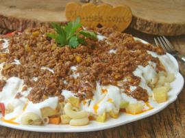 Sebzeli Makarna Mantısı