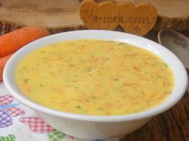 Sütlü Havuç Çorbası