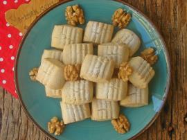 Tahinli Cevizli Un Kurabiyesi