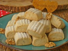 Tahinli Cevizli Un Kurabiyesi