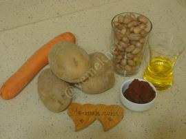 Patatesli Barbunya Yemeği