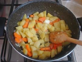 Patatesli Barbunya Yemeği