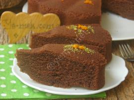 Portakallı Kakaolu Kek