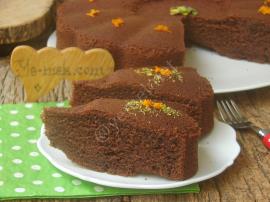 Portakallı Kakaolu Kek