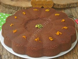 Mis Gibi Portakal Kokan Sünger Gibi Yumuşak Bir Kek : Portakallı Kakaolu Kek