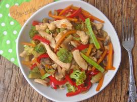 Tavada Sebzeli Tavuk