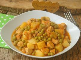 Bezelyeli Tavuk Yemeği