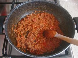 Demleme Kıymalı Makarna