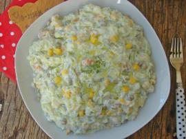 Garnitürlü Kabak Salatası