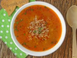 Kıymalı Pirinç Çorbası