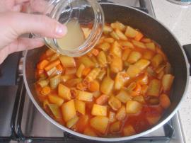 Patatesli Pırasa Yemeği