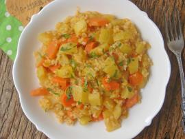 Bulgurlu Kabak Yemeği