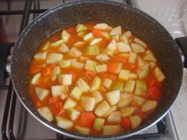 Bulgurlu Kabak Yemeği