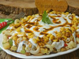 Sebzeli Makarna Salatası