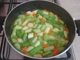 Bulgurlu Pırasa Yemeği