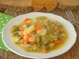 Bulgurlu Pırasa Yemeği