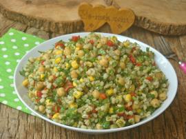 Nohutlu Buğday Salatası