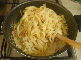 Tavuklu Krep Makarna