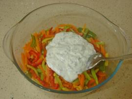 Yoğurtlu Sebze Sote