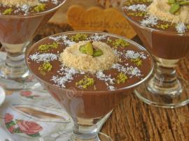 Kremalı Çikolatalı Puding