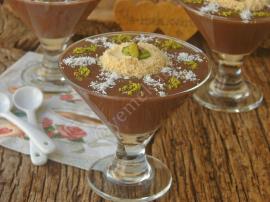 Kremalı Çikolatalı Puding