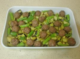 Sebzeli Fırında Köfte