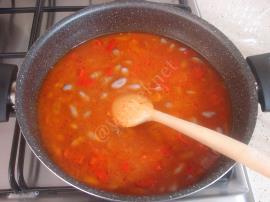 Köfteli Barbunya Yemeği