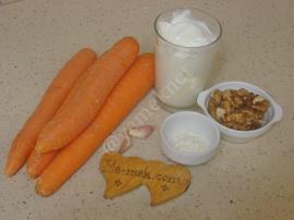 Yoğurtlu Havuç Mezesi
